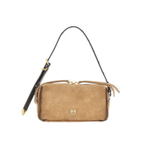 PINKO Pinko Women Suede Leather Mini Crossbody Bag