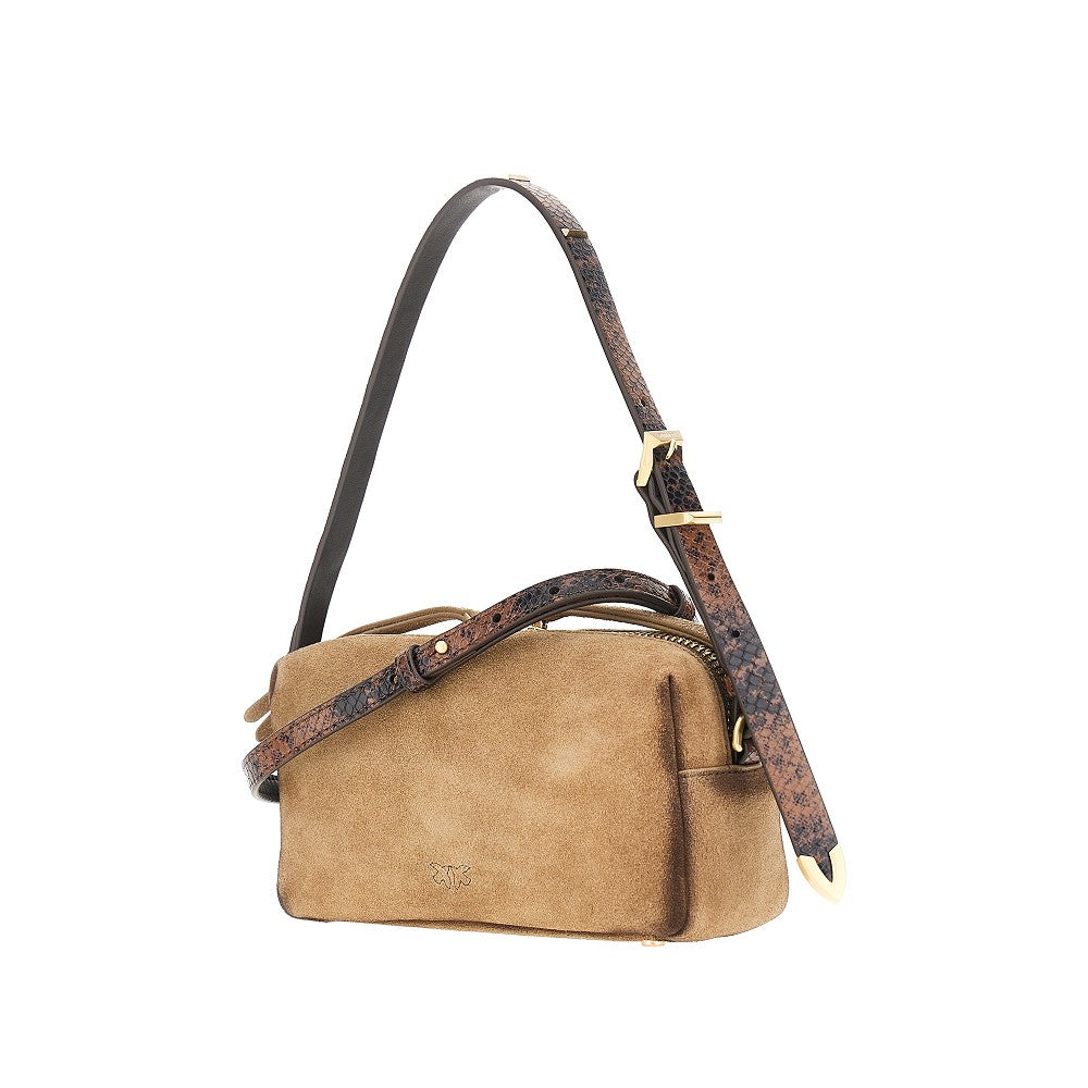 PINKO Pinko Women Suede Leather Mini Crossbody Bag