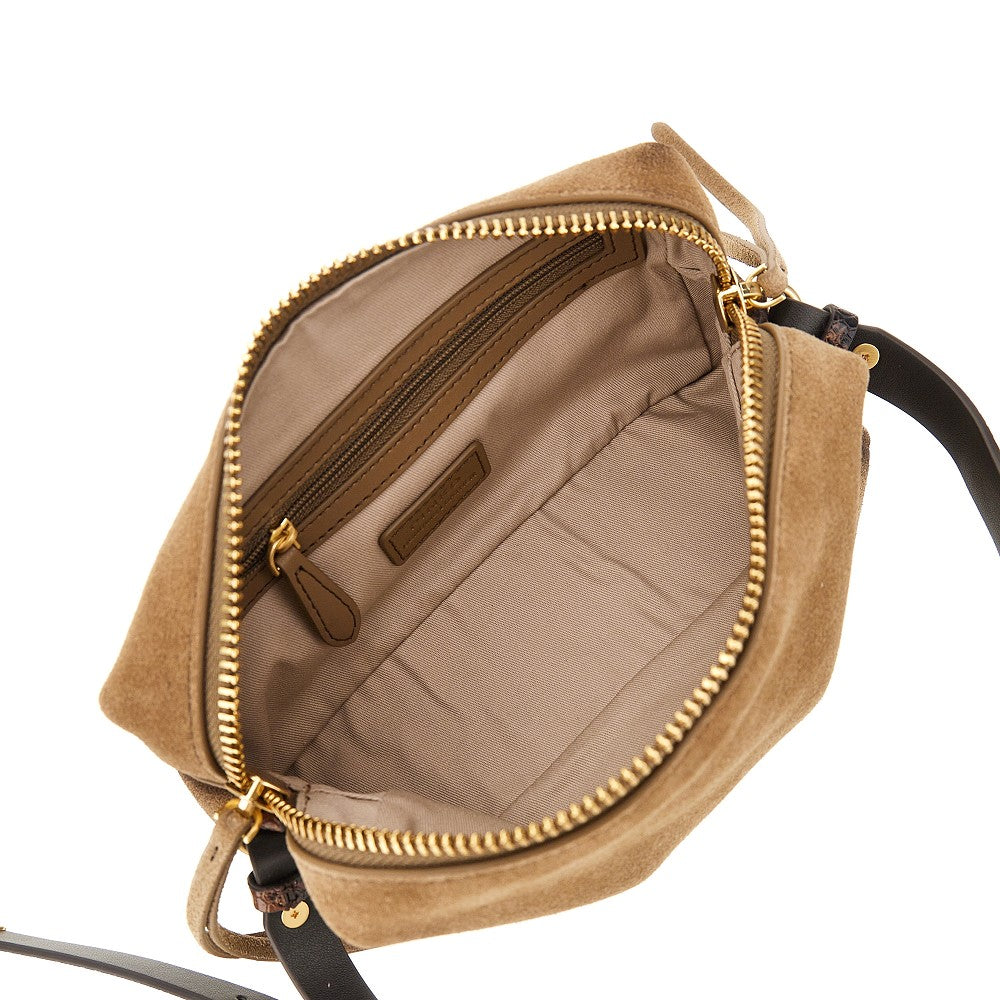 PINKO Pinko Women Suede Leather Mini Crossbody Bag