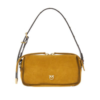 PINKO Pinko Women Suede Leather Mini Crossbody Bag