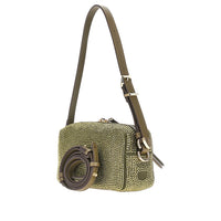 PINKO Pinko Women Full Strass Mini Crossbody Bag