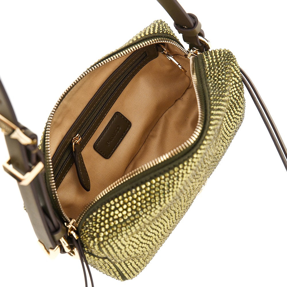 PINKO Pinko Women Full Strass Mini Crossbody Bag