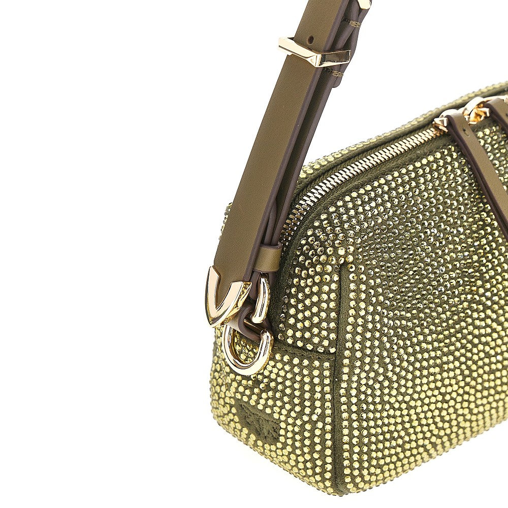 PINKO Pinko Women Full Strass Mini Crossbody Bag