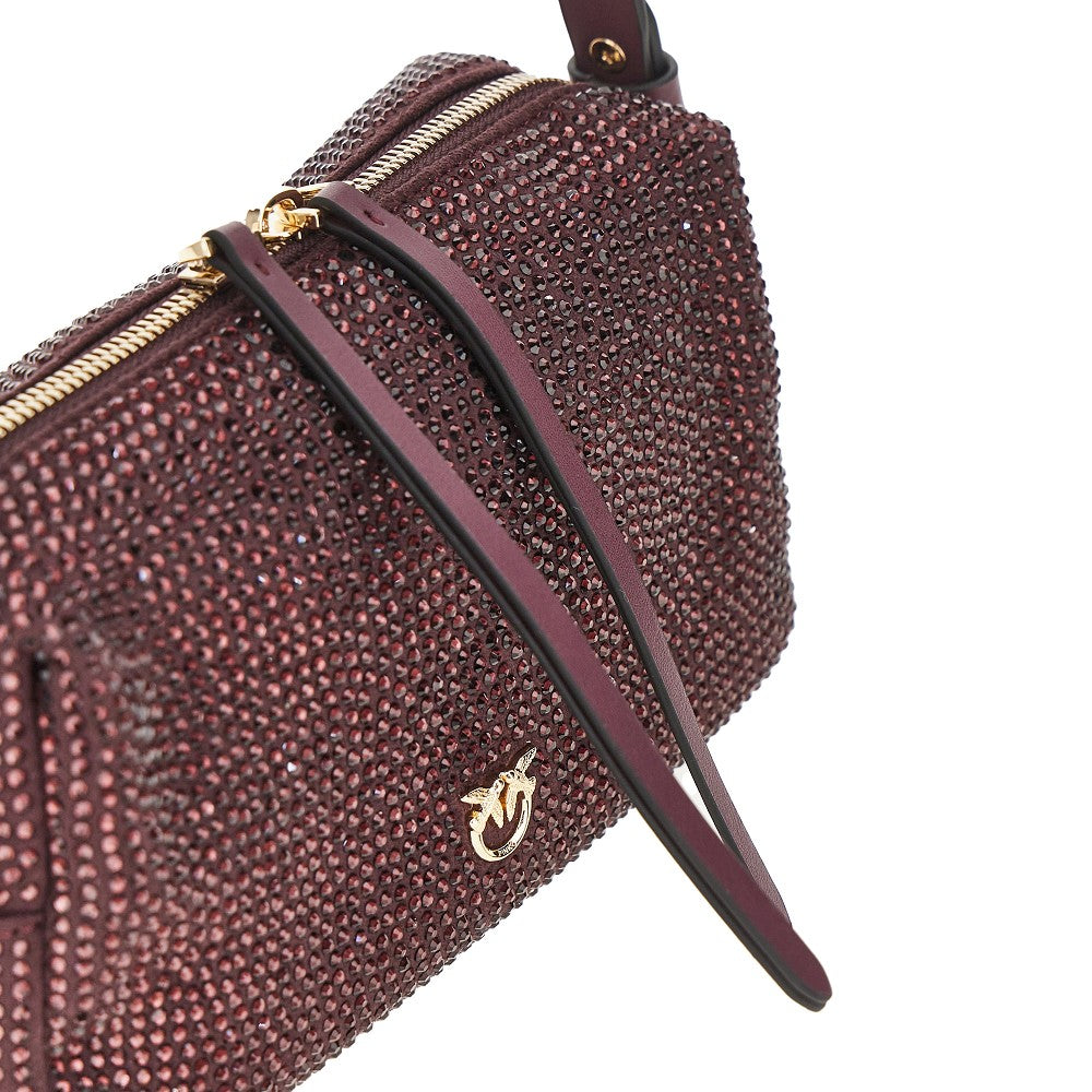 PINKO Pinko Women Full Strass Mini Crossbody Bag