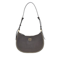PINKO Pinko Women Leather 'Mini Half Moon' Shoulder Bag