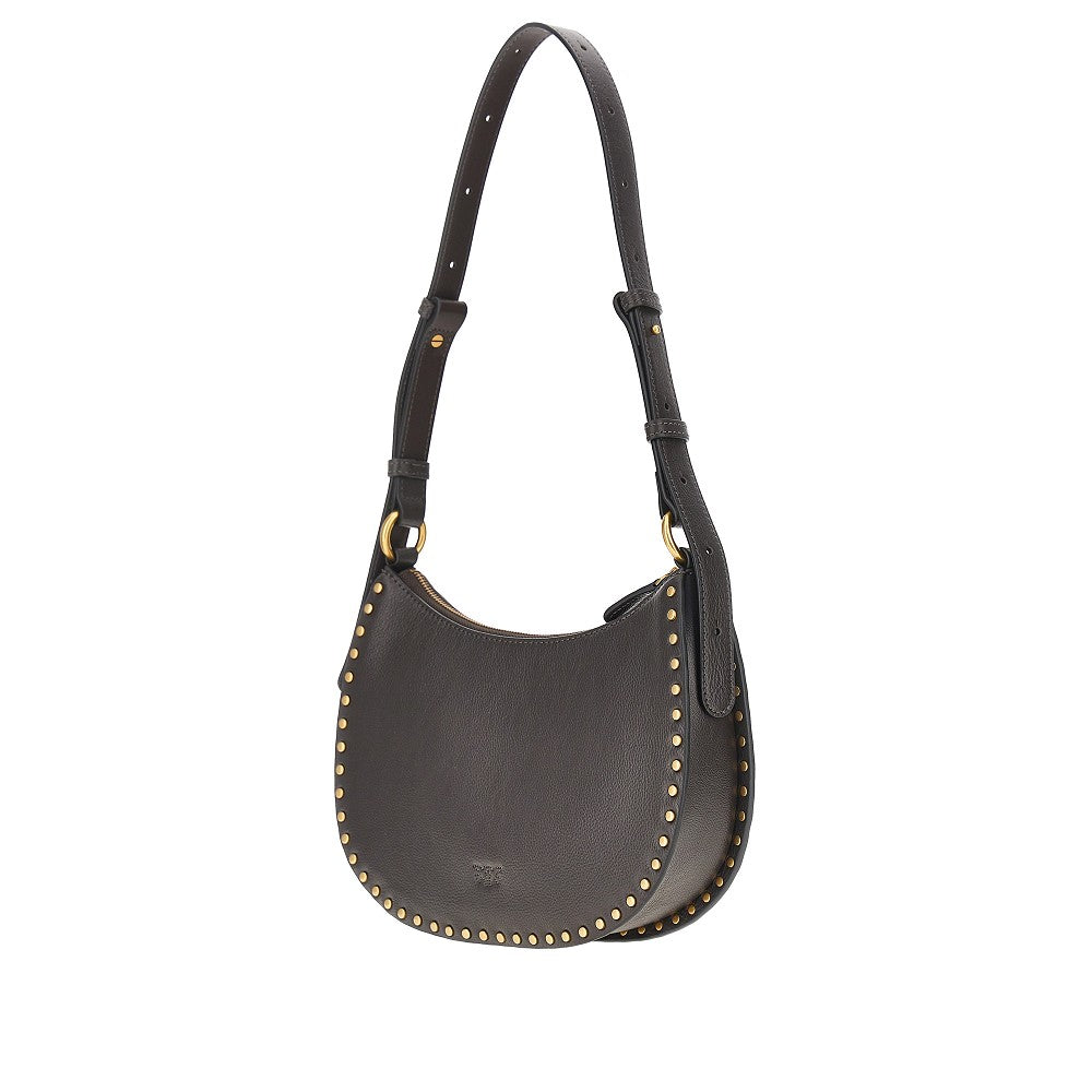 PINKO Pinko Women Leather 'Mini Half Moon' Shoulder Bag