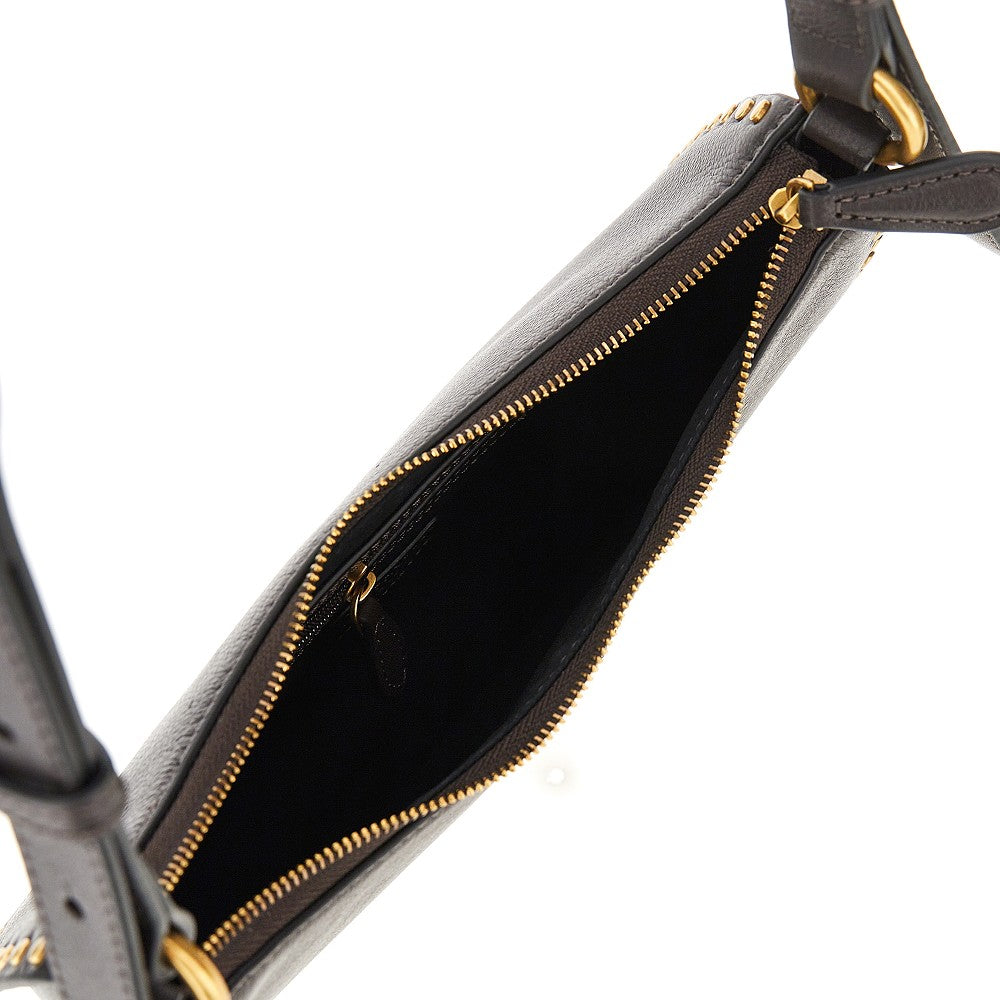 PINKO Pinko Women Leather 'Mini Half Moon' Shoulder Bag