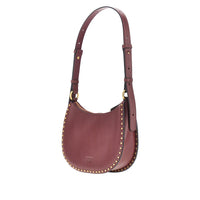 Pinko Women Leather 'Mini Half Moon' Shoulder Bag