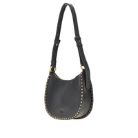Pinko Women Leather 'Mini Half Moon' Shoulder Bag
