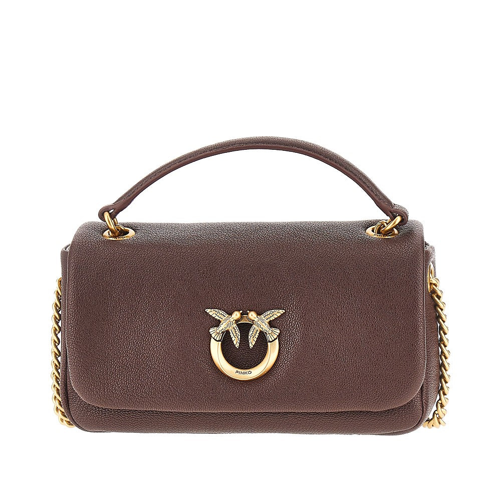 Pinko Women Leather Large Click Soft Horizontal Bag
