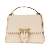 Pinko Women Leather Bag With Love Birds Buckle