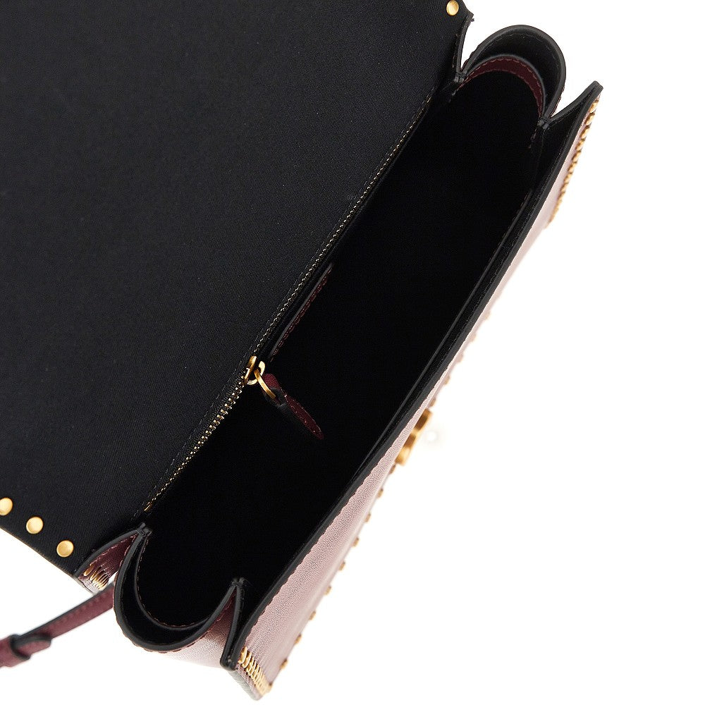 Pinko Women Leather Bag With Love Birds Buckle