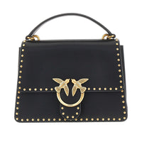 Pinko Women Leather Bag With Love Birds Buckle