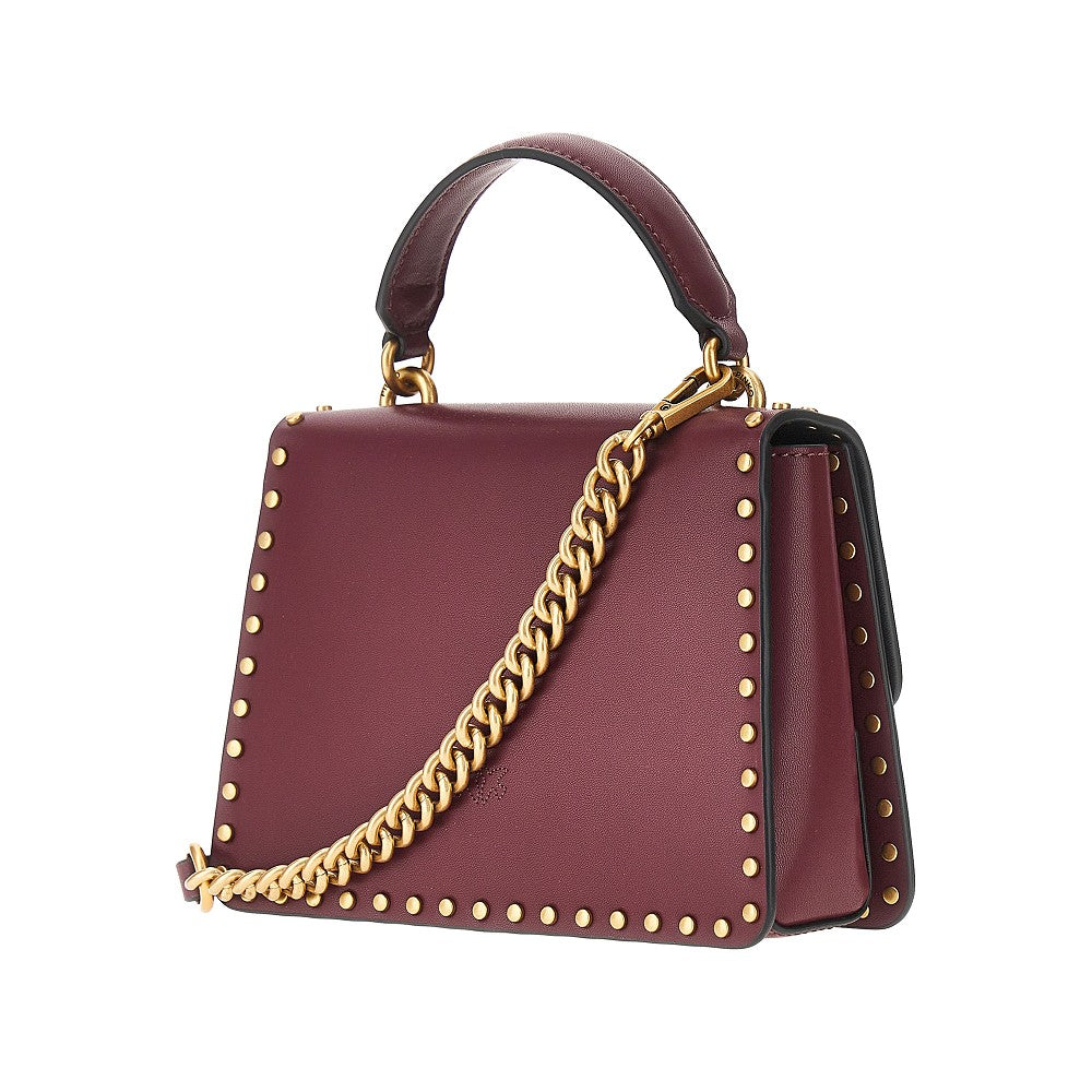 PINKO Pinko Women Studded Mini Love Bag One Top-Handle Bag