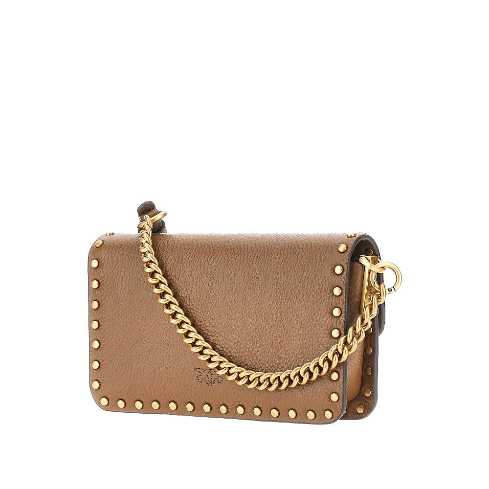 Pinko Women Baby Love Bag One Slouchy Leather Bag