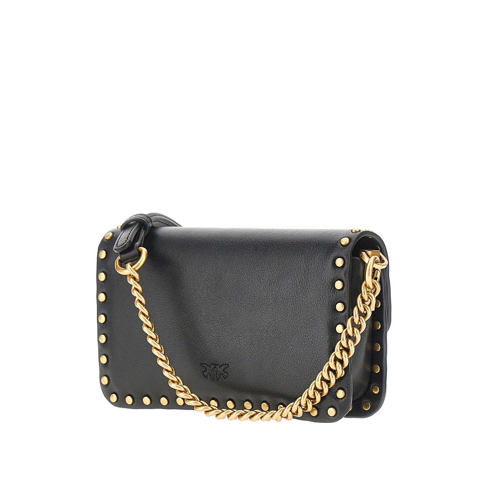 PINKO Pinko Women Baby Love Bag One Slouchy Leather Bag