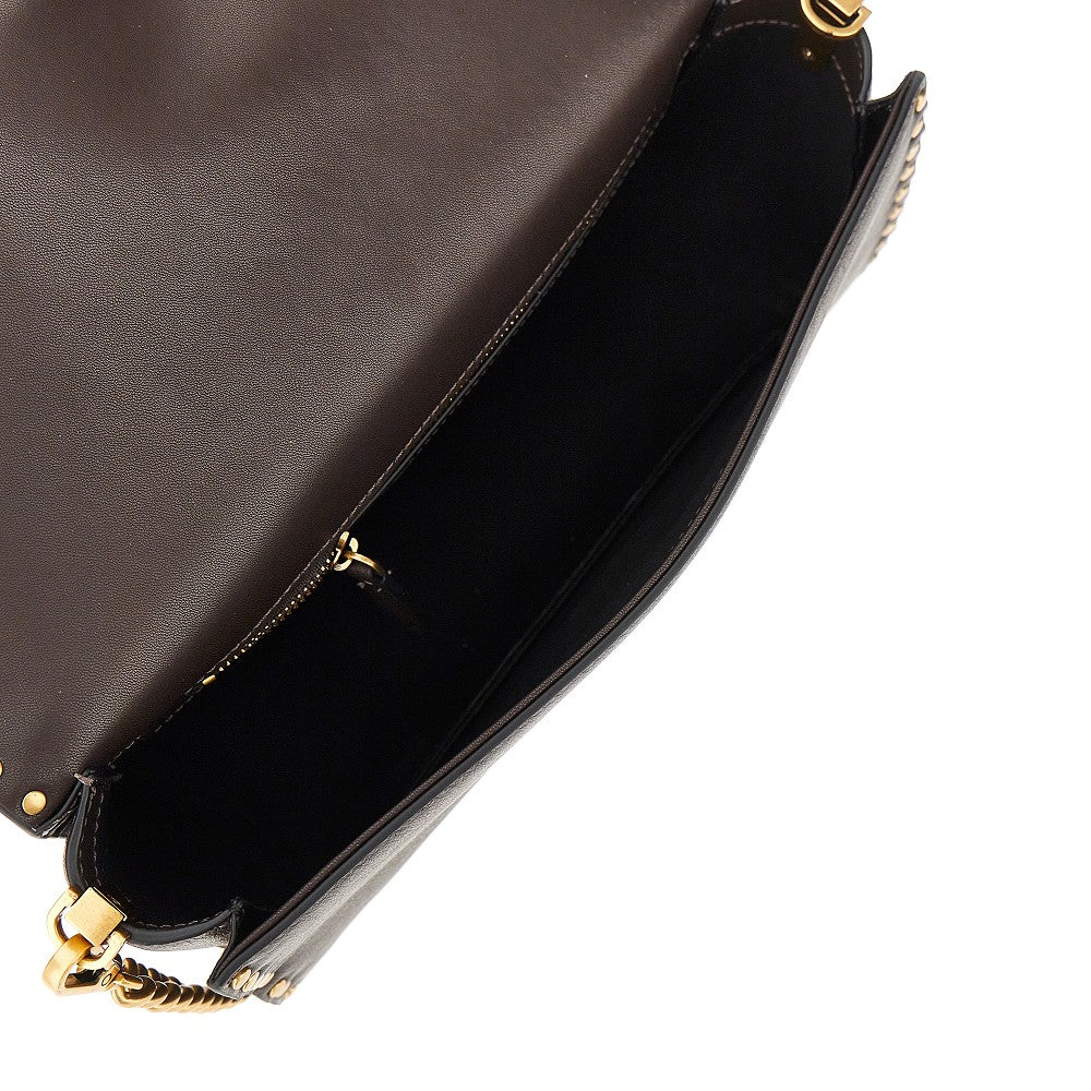 Pinko Women 'Love One Slouchy' Leather Bag With Studs
