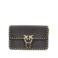 PINKO Pinko Women Small 'Love One Slouchy' Bag With Studs