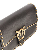 PINKO Pinko Women Small 'Love One Slouchy' Bag With Studs