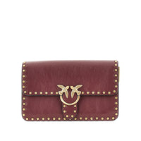 Pinko Women Small 'Love One Slouchy' Bag With Studs