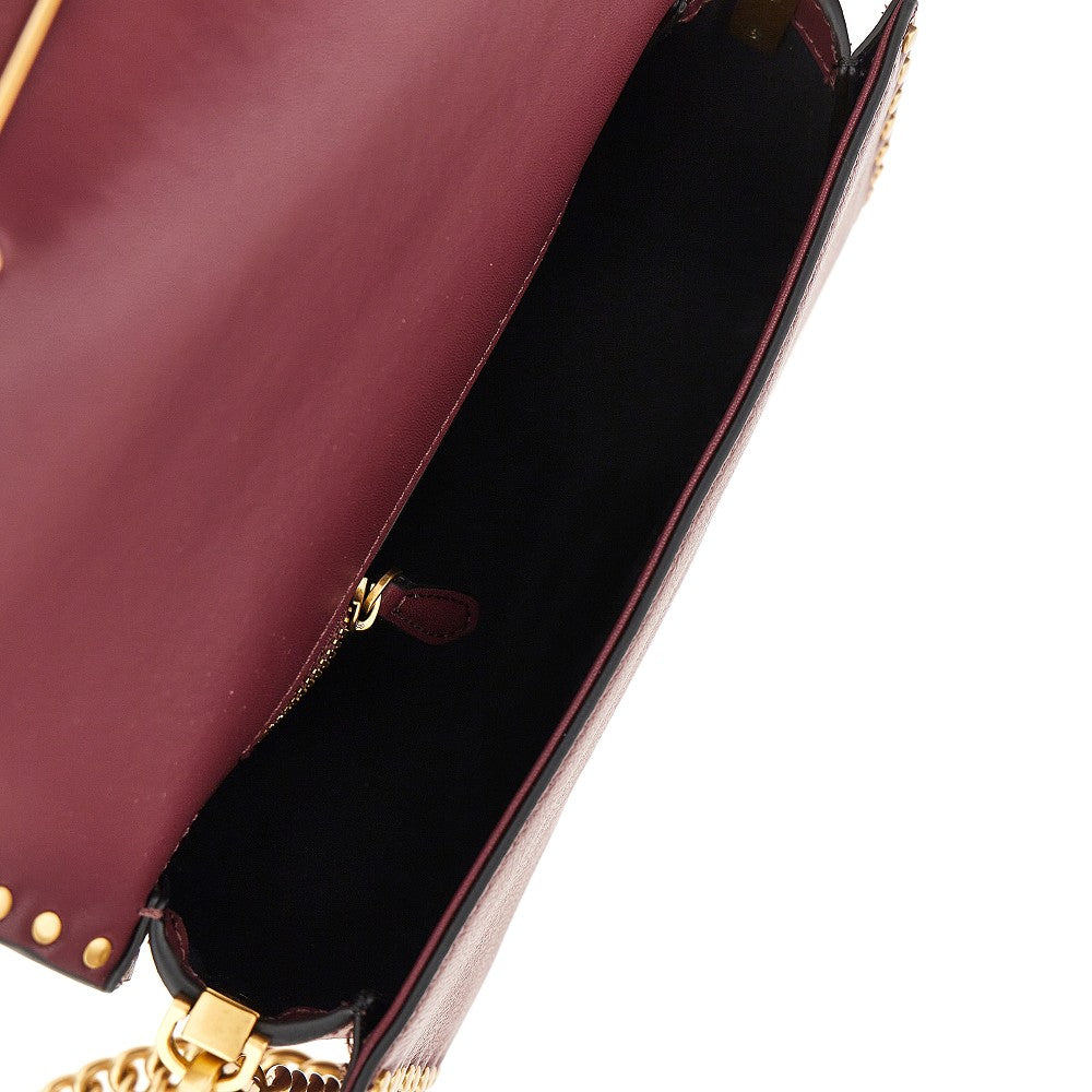 Pinko Women Small 'Love One Slouchy' Bag With Studs