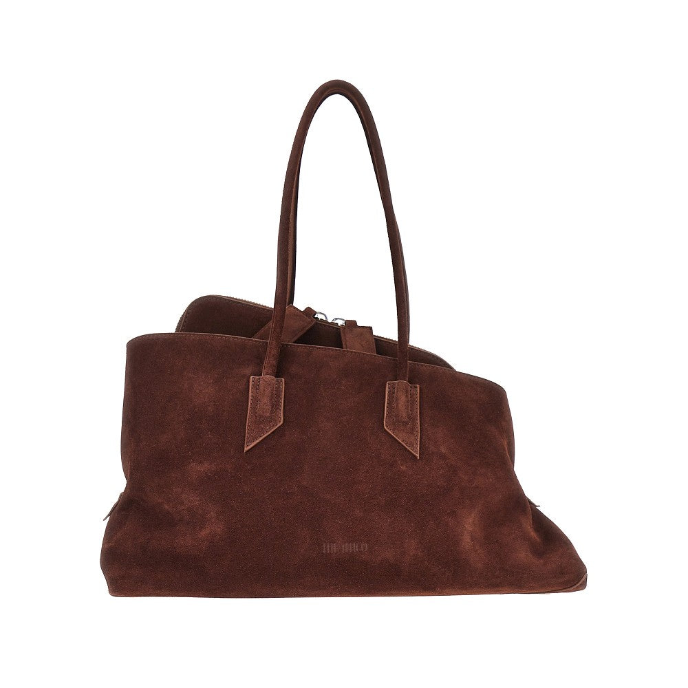 THE ATTICO The Attico Women Suede Leather Medium 'La Passeggiata' Bag