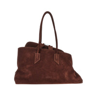 THE ATTICO The Attico Women Suede Leather Medium 'La Passeggiata' Bag
