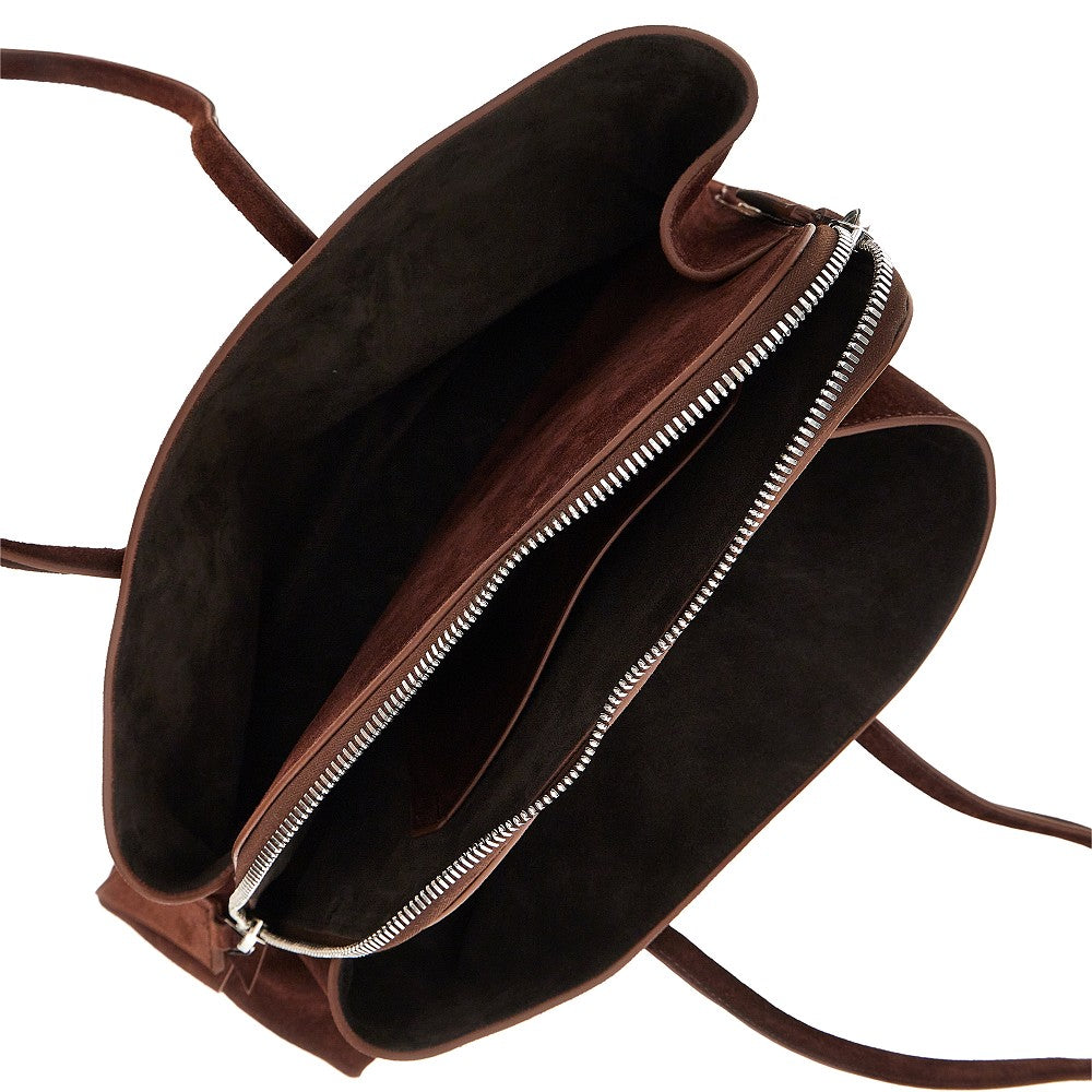 THE ATTICO The Attico Women Suede Leather Medium 'La Passeggiata' Bag