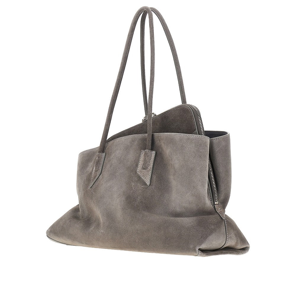 THE ATTICO The Attico Women Suede Leather Medium 'La Passeggiata' Bag