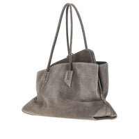 THE ATTICO The Attico Women Suede Leather Medium 'La Passeggiata' Bag