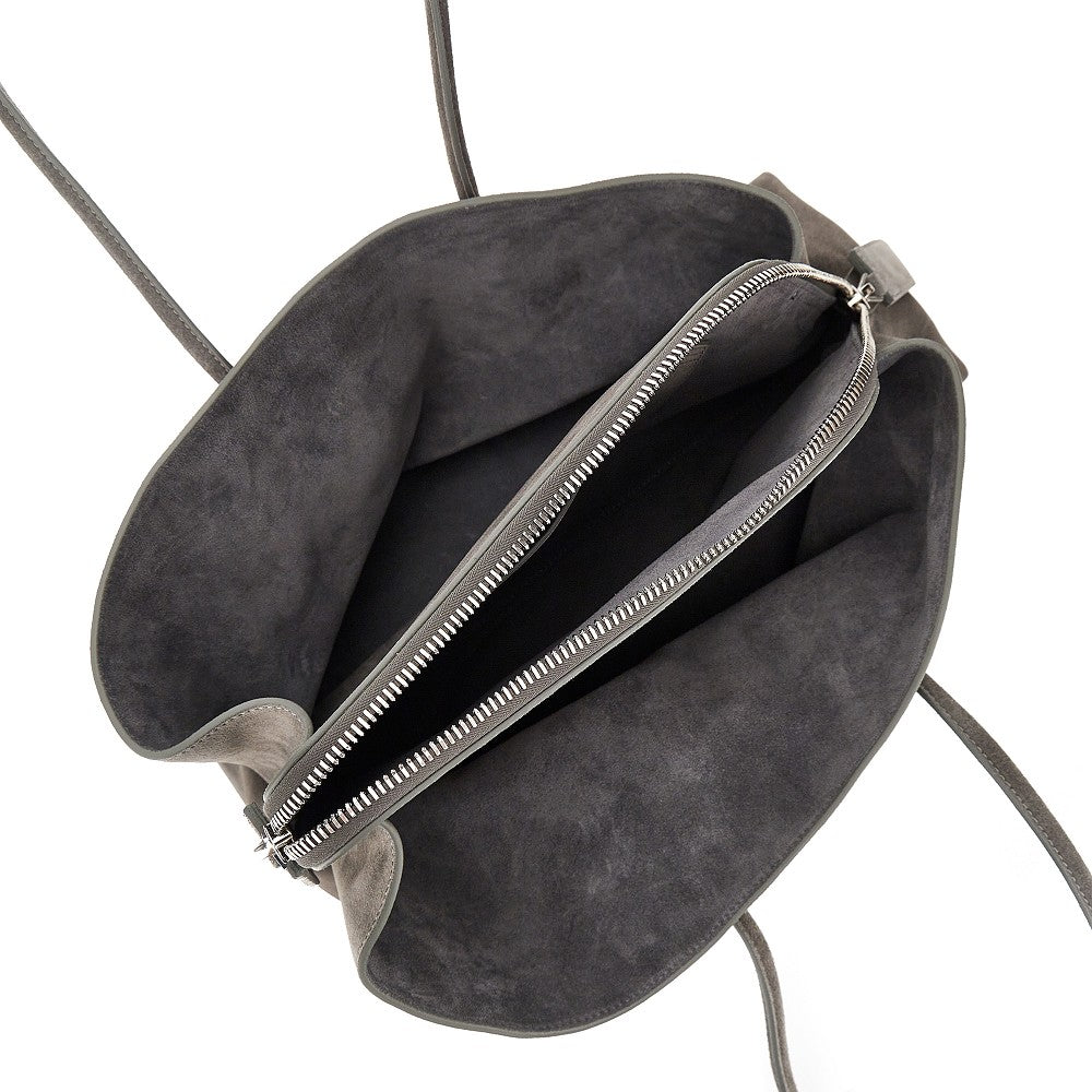THE ATTICO The Attico Women Suede Leather Medium 'La Passeggiata' Bag