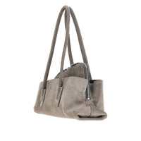THE ATTICO The Attico Women Suede Leather Small 'La Passeggiata' Bag