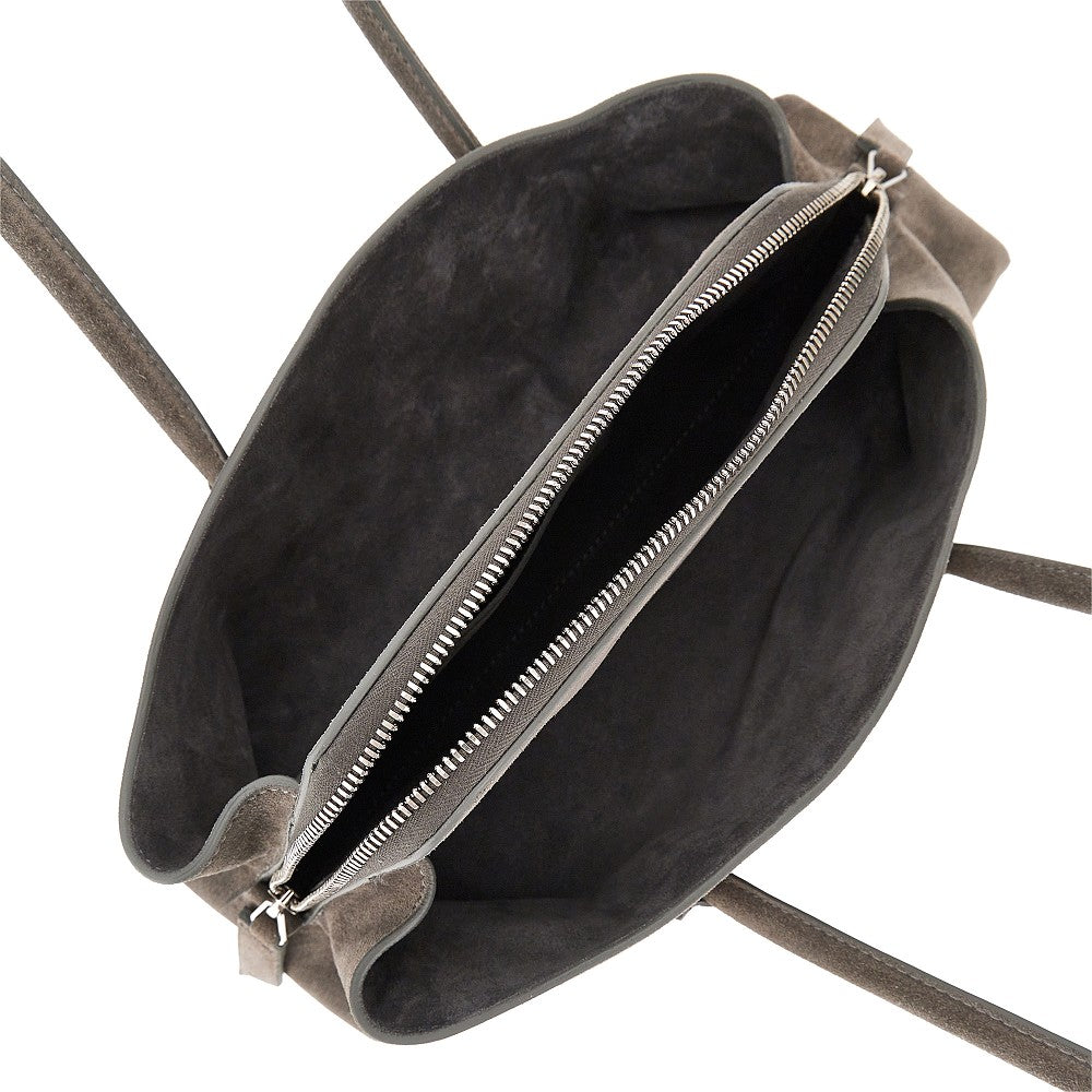 THE ATTICO The Attico Women Suede Leather Small 'La Passeggiata' Bag