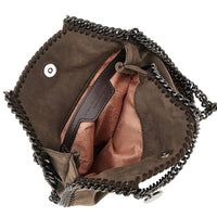 Stella Mccartney Women Alter Suede Tiny Falabella Bag