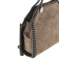 Stella Mccartney Women Alter Suede Tiny Falabella Bag