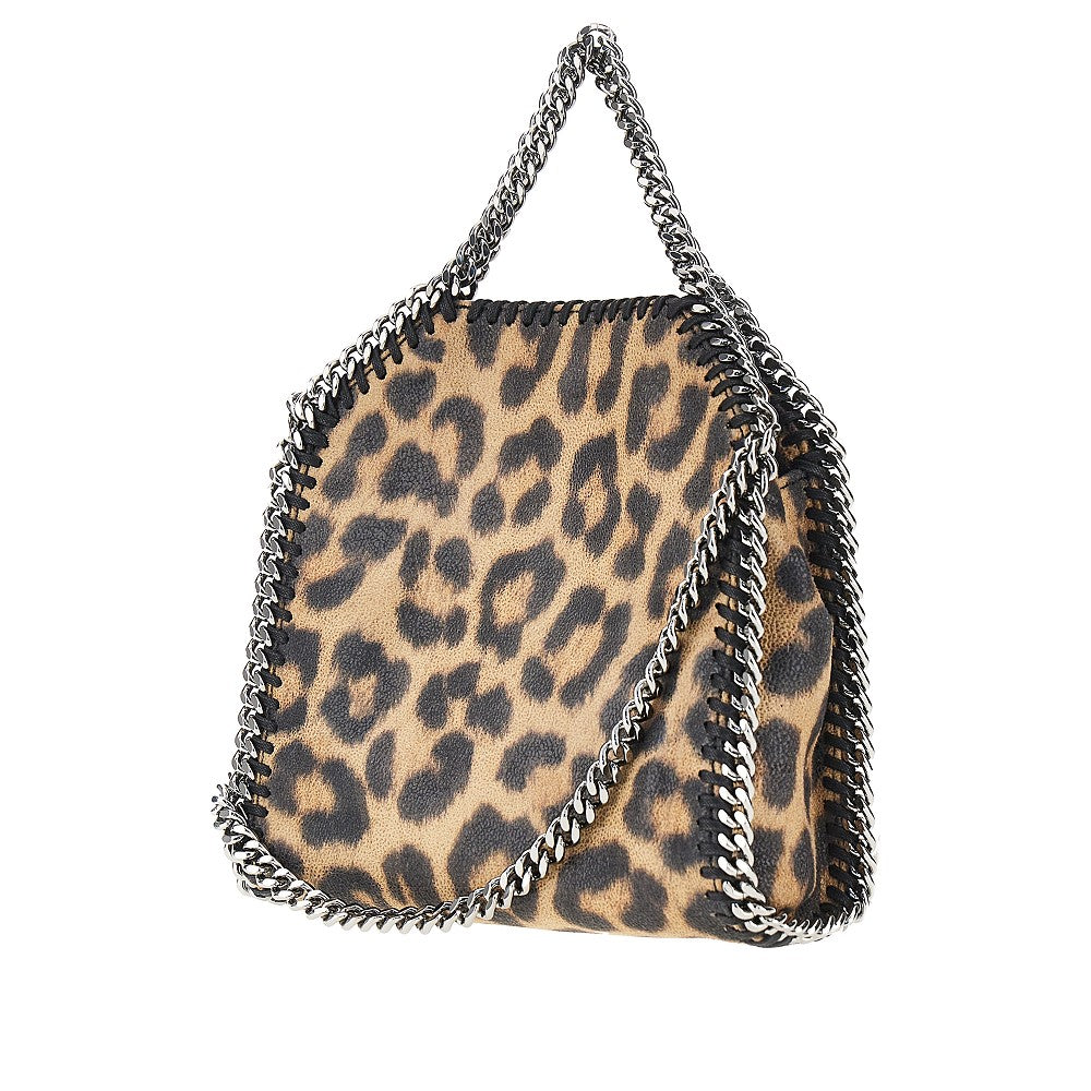 STELLA MCCARTNEY Stella Mccartney Women Leopard-Print 'Tiny Falabella' Bag