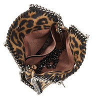 STELLA MCCARTNEY Stella Mccartney Women Leopard-Print 'Tiny Falabella' Bag