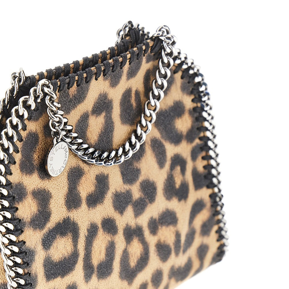 STELLA MCCARTNEY Stella Mccartney Women Leopard-Print 'Tiny Falabella' Bag