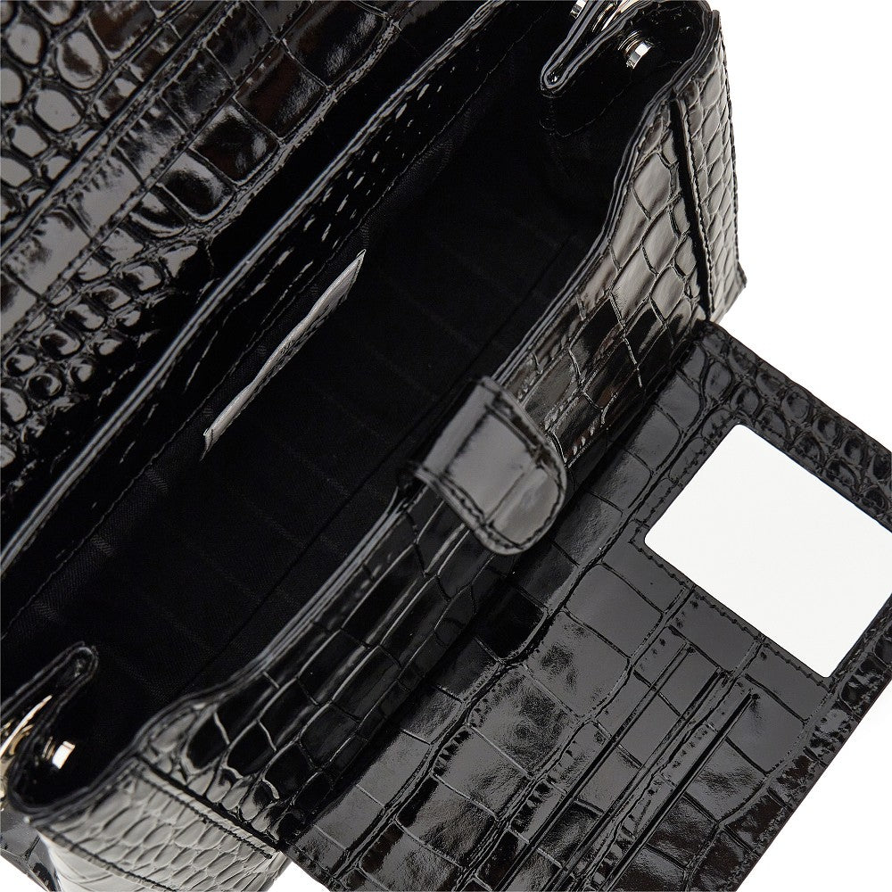 Vivienne Westwood Women Croco-Embossed Leather Medium 'Hazel' Bag
