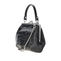 Vivienne Westwood Women Croco-Print Leather 'Granny Frame' Mini Bag