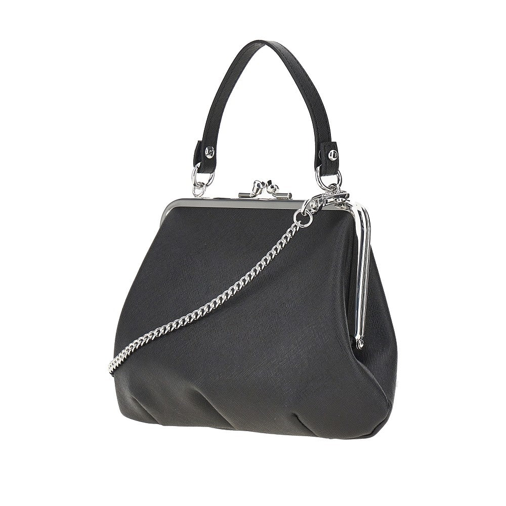 Vivienne Westwood Women 'Granny Frame' Faux Saffiano Leather Bag