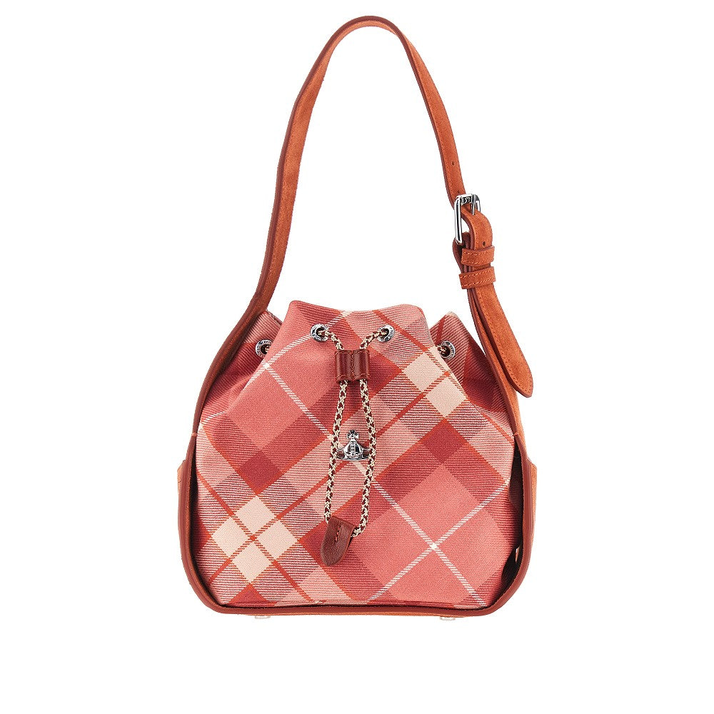 Vivienne Westwood Women 'Stacey' Tartan Wool Bucket Bag