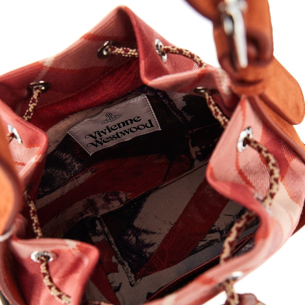 Vivienne Westwood Women 'Stacey' Tartan Wool Bucket Bag