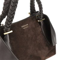 Ferragamo Women Leather Hand Bag With Logo