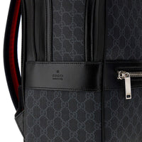GUCCI Gucci Men Gg Supreme Fabric And Leather Backpack