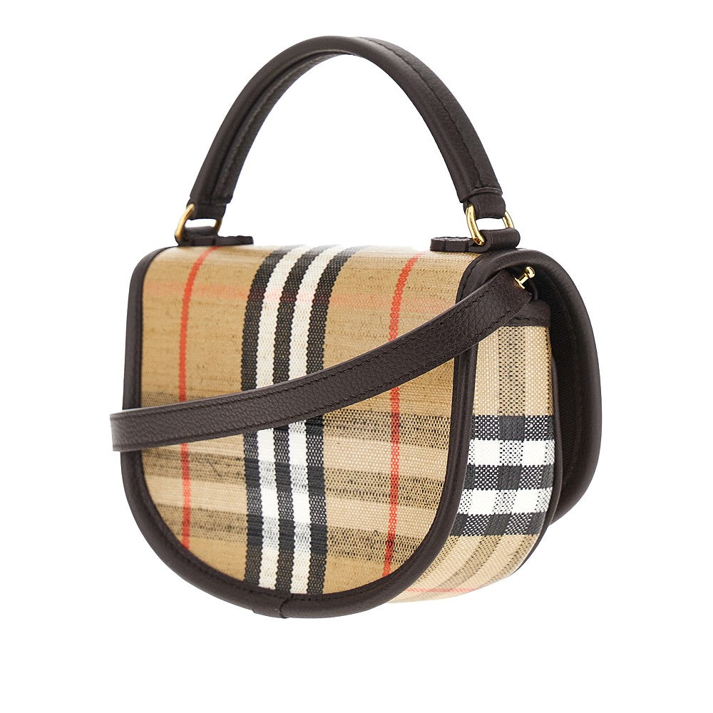 Burberry Women Coated Canvas Mini 'Highlands' Bag
