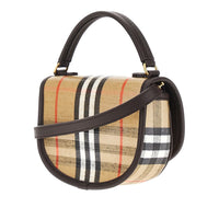 Burberry Women Coated Canvas Mini 'Highlands' Bag