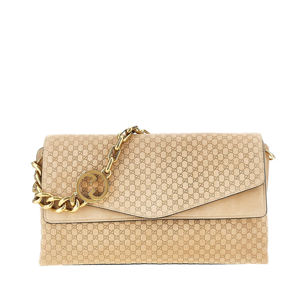 GUCCI Gucci Women Leather Bag With Gg Interlock Chain