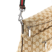 GUCCI Gucci Men Crossbody Bag With Web Ribbon