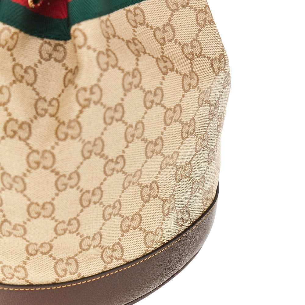GUCCI Gucci Women Coated Gg Fabric Mini Bucket Bag